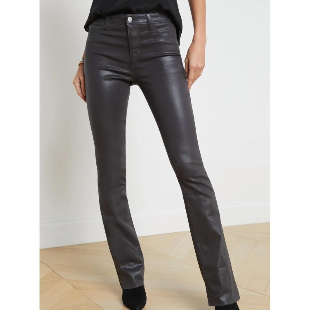 L'AGENCE High Rise Black Jeans